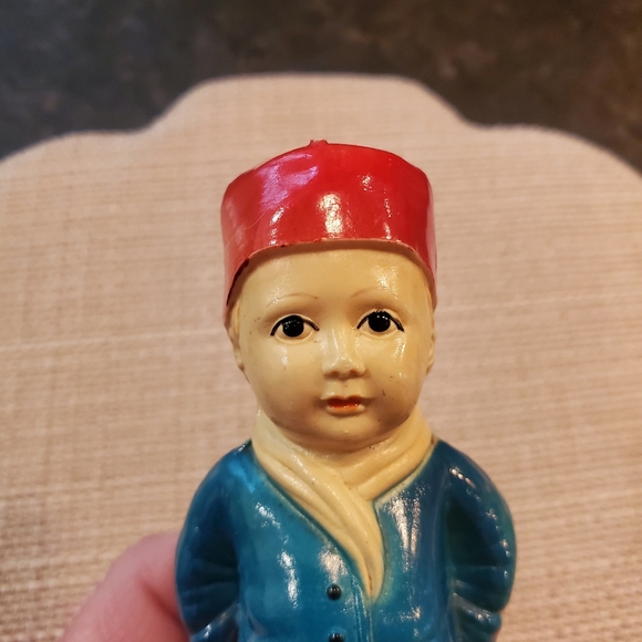 Vintage/antique 1920s/30s celluloid boy rattle toy - Picture 3 of 4